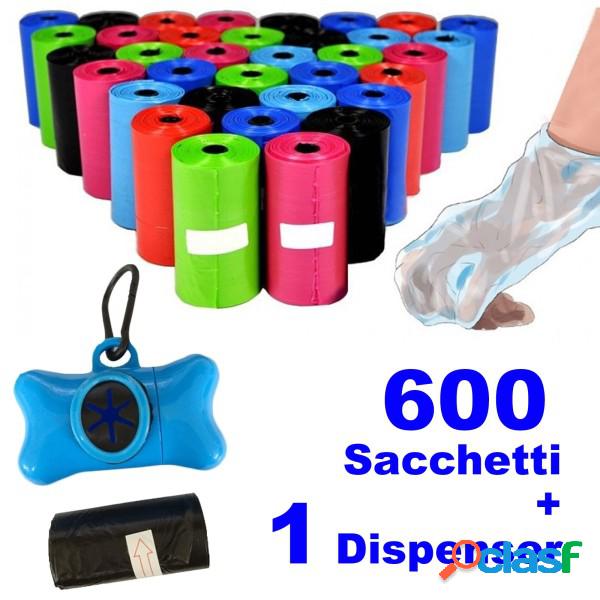 Trade Shop - 600 Sacchetti Igienici Per Bisogni Escrementi