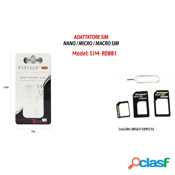 Trade Shop - Adattatore Scheda Sim Card Smartphone Nano