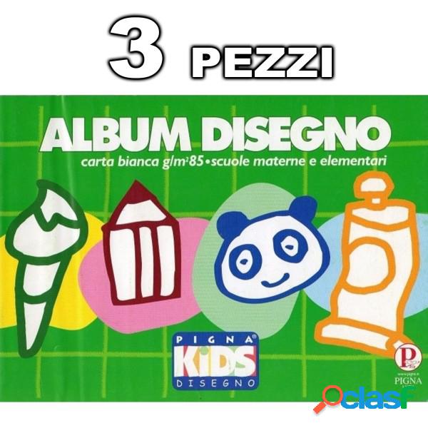 Trade Shop - Album Da Disegno Pigna Kids Quadretti 5mm 32