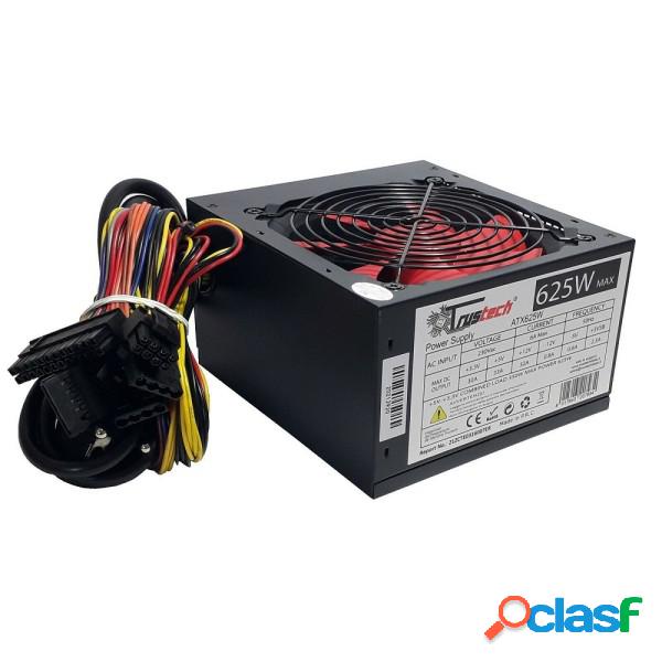 Trade Shop - Alimentatore Per Pc Desktop 625 W Atx 20/24 Pin