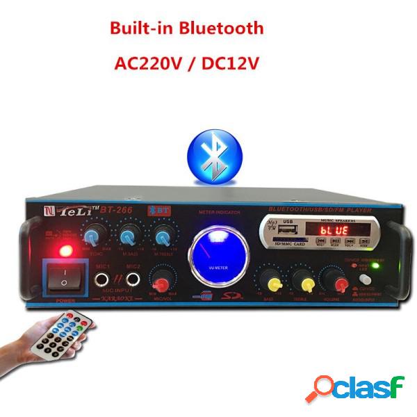 Trade Shop - Amplificatore Audio Karaoke Bluetooth Usb Sd