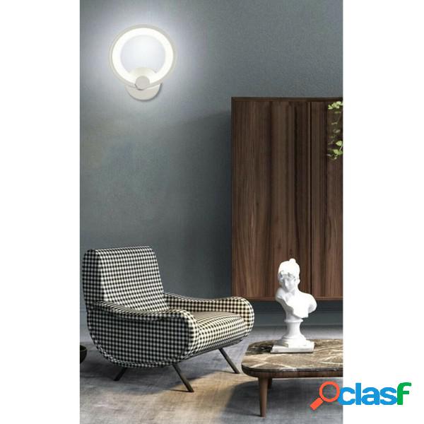 Trade Shop - Applique Cerchio 10 Watt Parete Abat Jour Luce