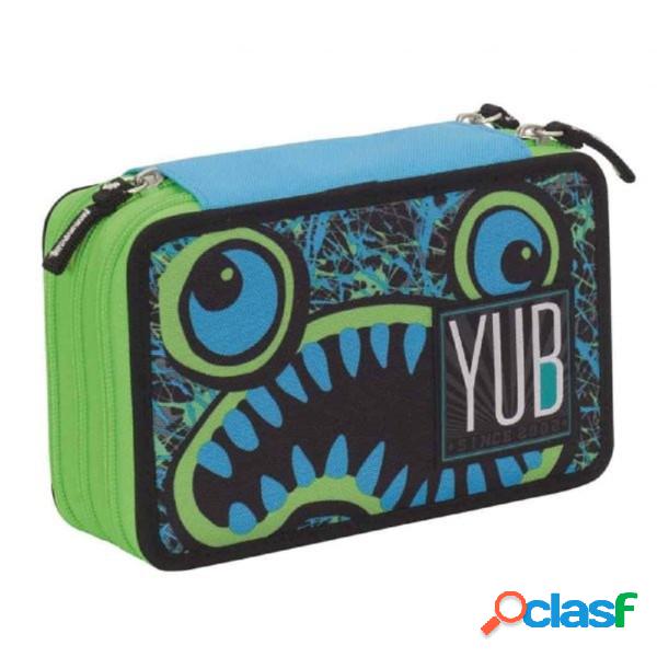 Trade Shop - Astuccio Portapastelli Yub Seven 3 Zip