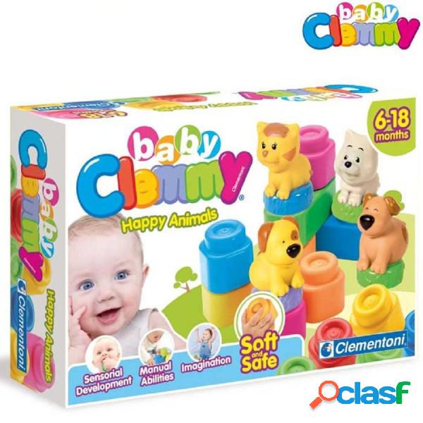 Trade Shop - Baby Clemmy Happy Animals Giocattoli Per