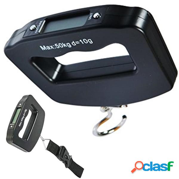 Trade Shop - Bilancia Digitale Con Fascia Max 50kg Pesa