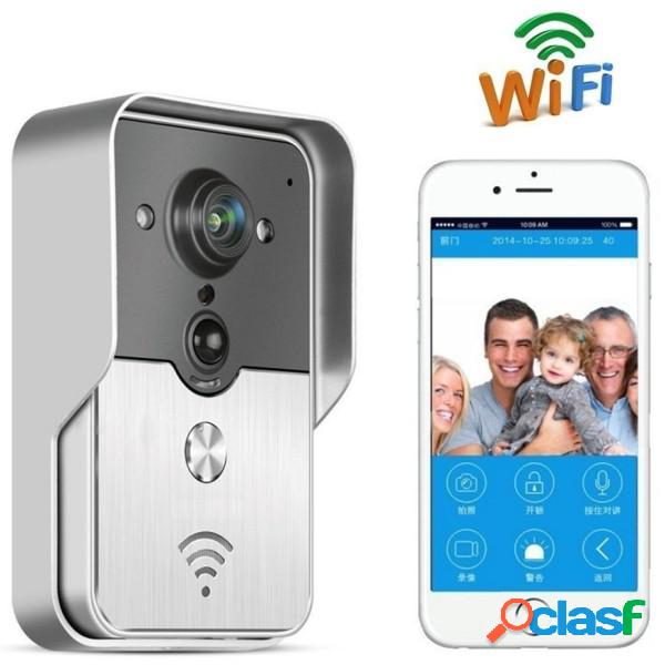 Trade Shop - Campanello Citofono Wifi H264 Wireless Hd 2 Mp