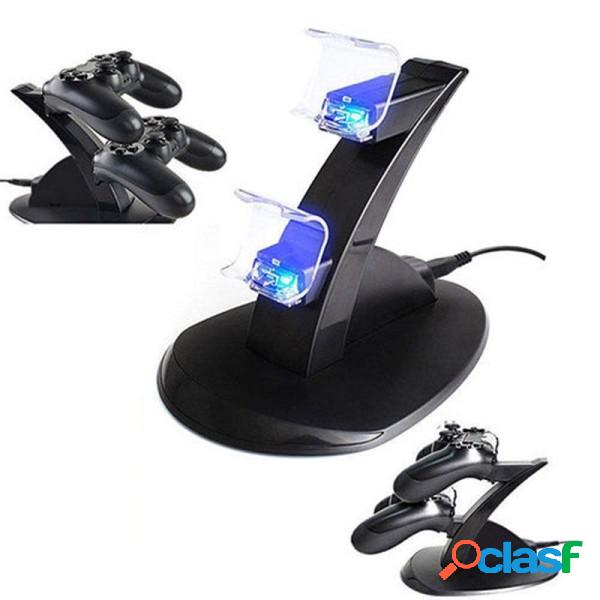 Trade Shop - Caricatore Controller Playstation3 Doppia