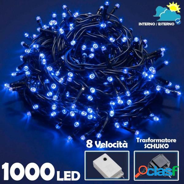 Trade Shop - Catena Luminosa 1000 Luci Led Lucciole Blu