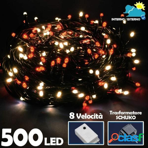 Trade Shop - Catena Luminosa 500 Luci Led Lucciole Bianco