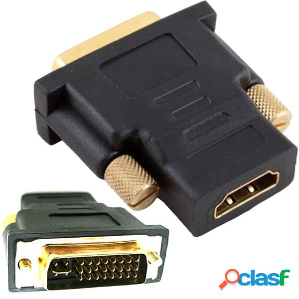 Trade Shop - Convertitore Adattatore Dvi-d Maschio A Hdmi