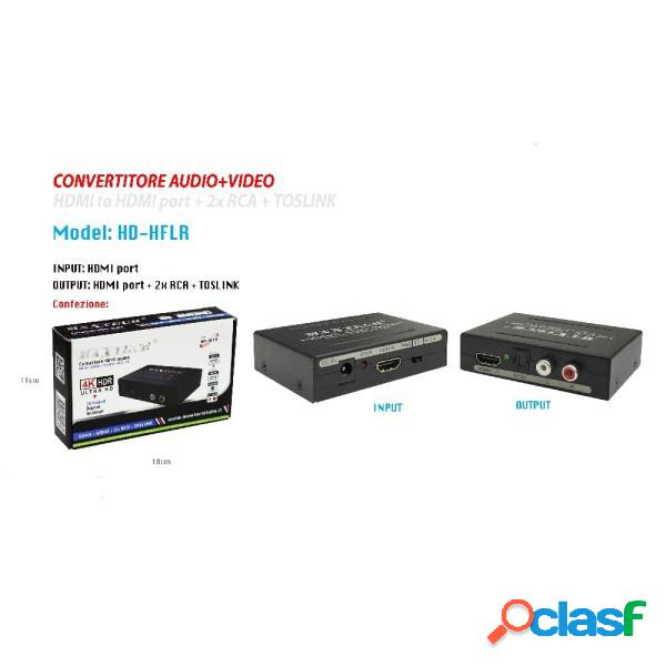 Trade Shop - Convertitore Estrattore Hdmi Audio Video 4k