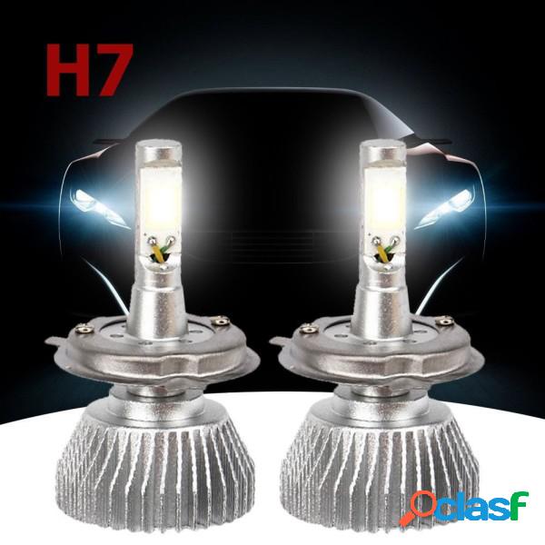 Trade Shop - Coppia Lampade Fari Ricambio Per Auto Led H7