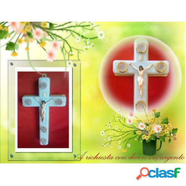 Trade Shop - Croce Crocetta Votiva A Luce Elettrica Con