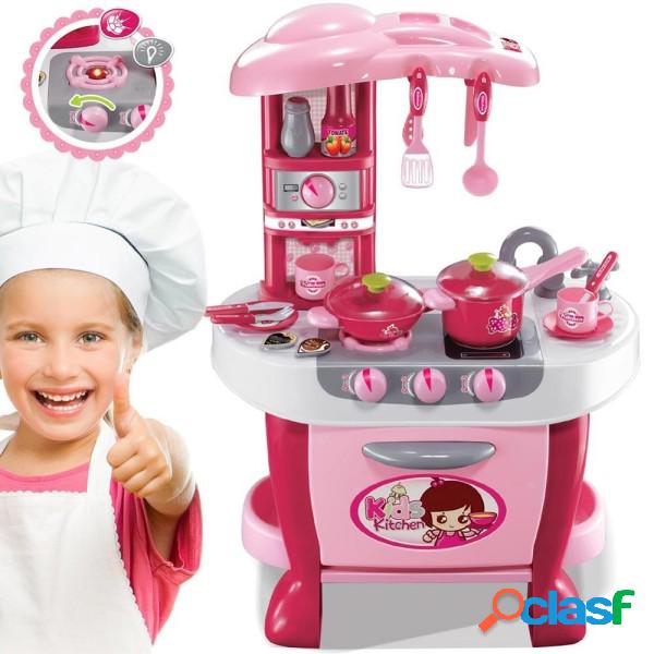 Trade Shop - Cucina Per Bambine Giocattolo 31 Accessori Con