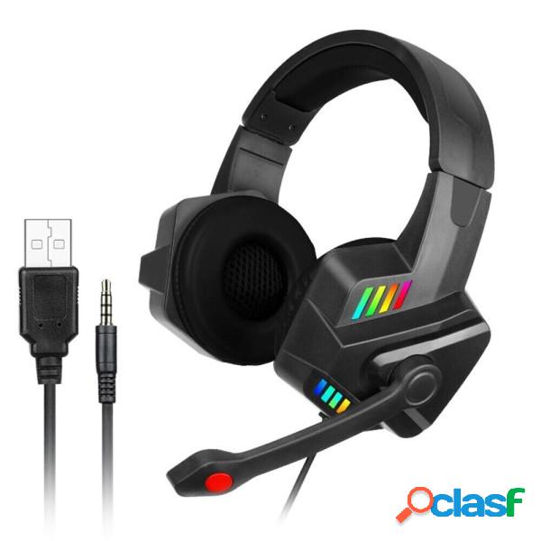 Trade Shop - Cuffie Gaming Con Microfono Per Pc Ps4 Xbox