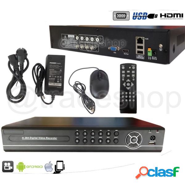 Trade Shop - Dvr Ahd Nvr Hdmi 4 Canali Videosorveglianza