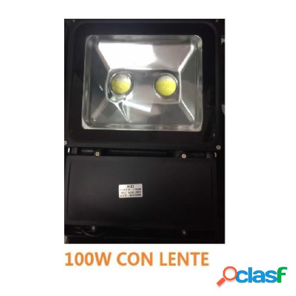 Trade Shop - Faro Faretto Led Cob Giove Ip66 Lente 100 W