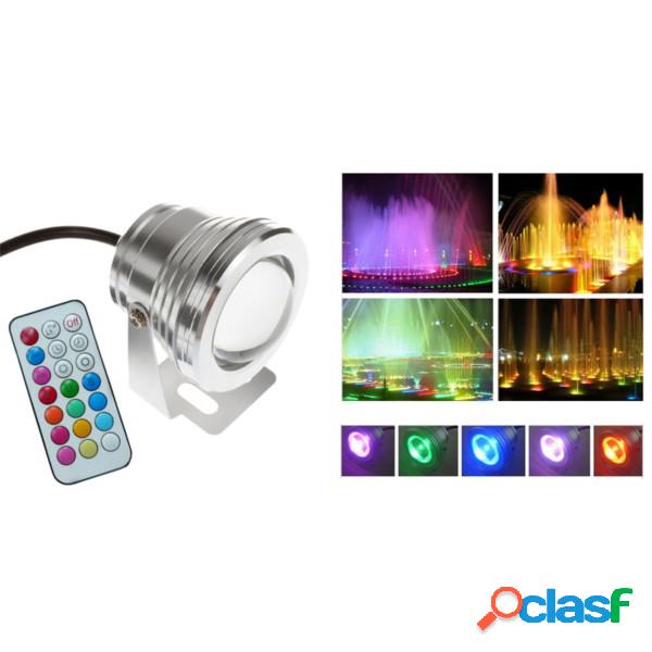 Trade Shop - Faro Faretto Led Orientabile Calda Fredda Rgb