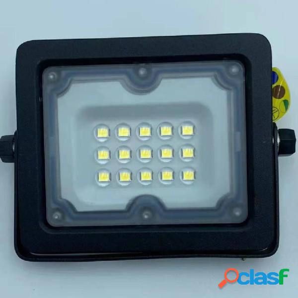 Trade Shop - Faro Led 10w Ultra Slim Nero Esterno Ip65 Luce