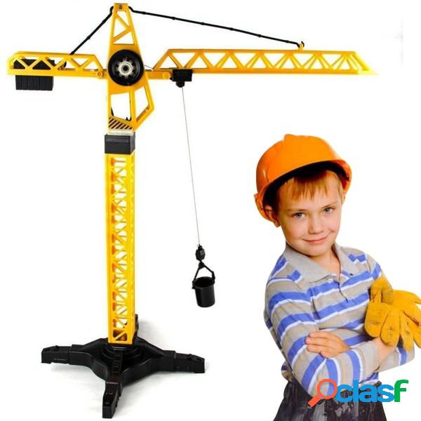 Trade Shop - Gru Cantiere Giocattolo Per Bambini Con