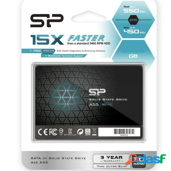 Trade Shop - Hard Disk Interno Ssd 128gb High Sata 3 2,5 Per