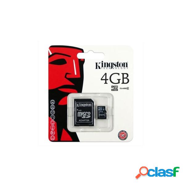 Trade Shop - Kingston Micro Sd 4 Gb Microsd Classe 4 Sdhc