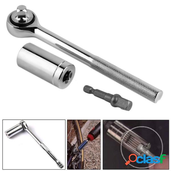 Trade Shop - Kit 3 Pezzi Chiave Universale A Bussola Da 7 A