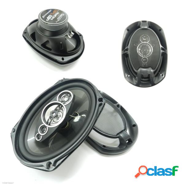 Trade Shop - Kit Coppia Casse Auto 2 Vie 300 W Altoparlanti