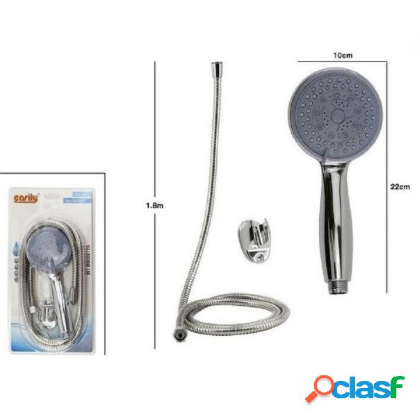 Trade Shop - Kit Doccetta Doccino Bagno Tondo Soffione