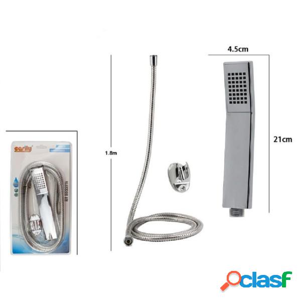 Trade Shop - Kit Doccetta Doccino Soffione Rettangolare