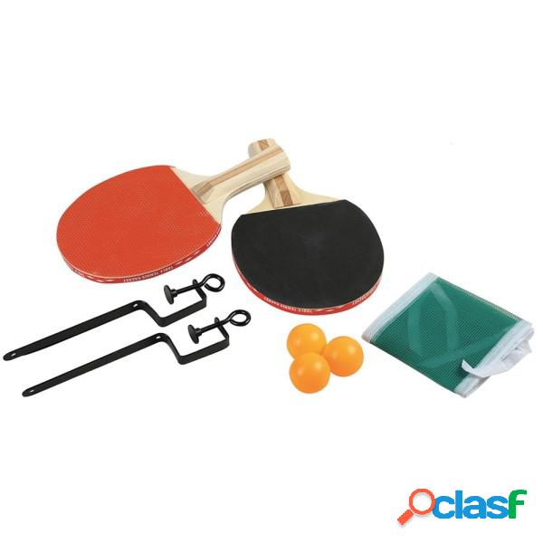 Trade Shop - Kit Ping Pong Tennis Da Tavolo Con Rete 2