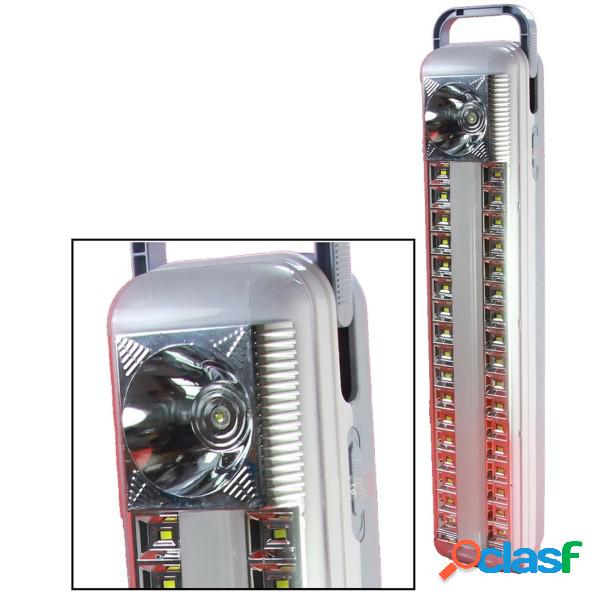 Trade Shop - Lampada Di Emergenza Portatile Con 34 Led Smd