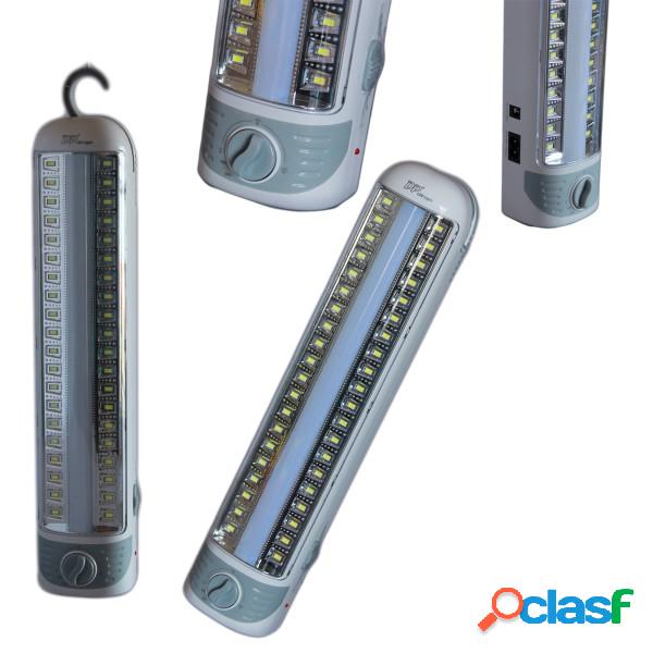 Trade Shop - Lampada Emergenza 40 Led Smd Con Neon