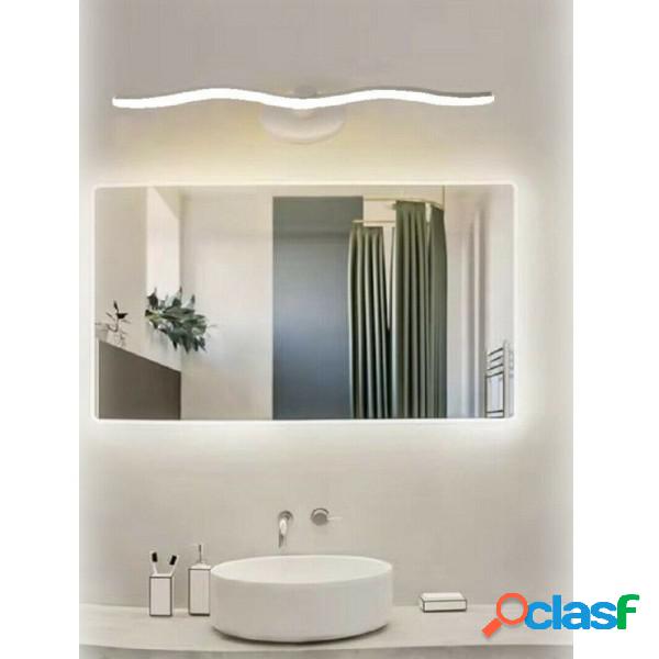 Trade Shop - Lampada Led Da Specchio Per Bagno 9 W A Onda