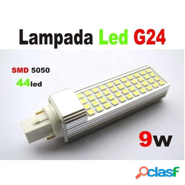 Trade Shop - Lampada Led G24 9w 44 Led Smd 5050 Ad Alta