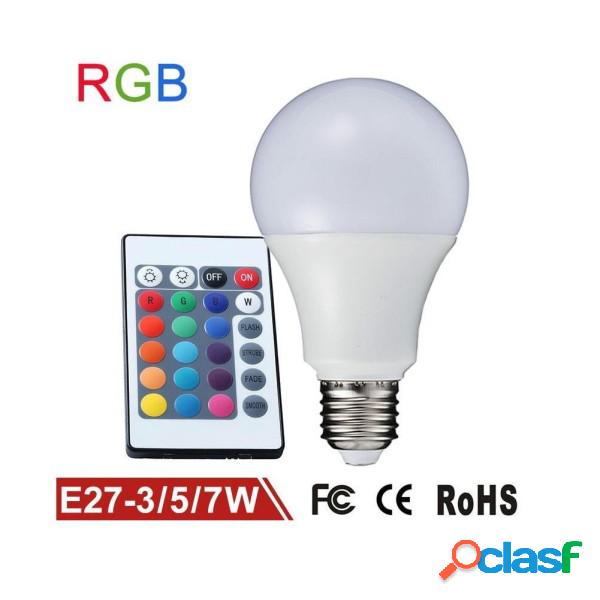 Trade Shop - Lampadina Lampada Faretto Led Rgb Con