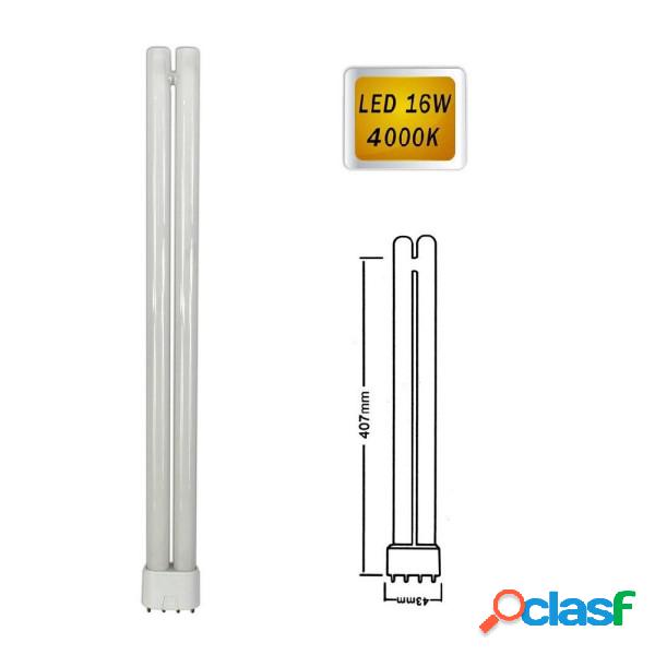 Trade Shop - Lampadina Led 2g11 16 Watt Lampada A 4 Pin Per
