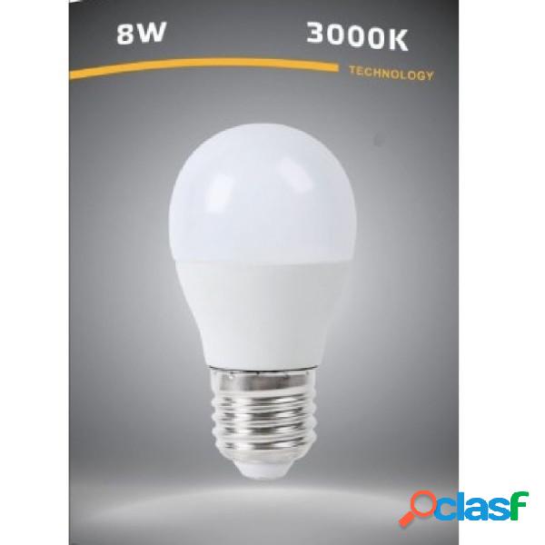 Trade Shop - Lampadina Led E27 G45 8 Watt 15d Bulbo Luce