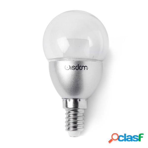 Trade Shop - Lampadina Led Miniglobo E14 Da 4w Luce Freddo