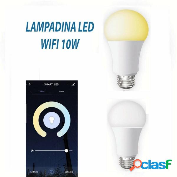 Trade Shop - Lampadina Smart Led Wifi E27 10w 2700k 6400k