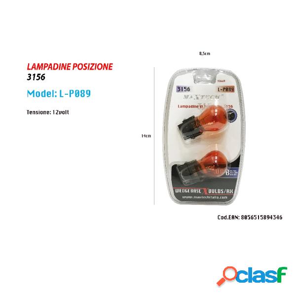 Trade Shop - Lampadine Di Posizione 3156 12 Volt Lampadine