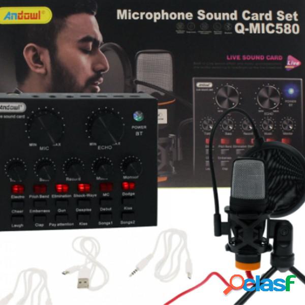 Trade Shop - Microfono A Condensatore Q-mic580 Schede Audio