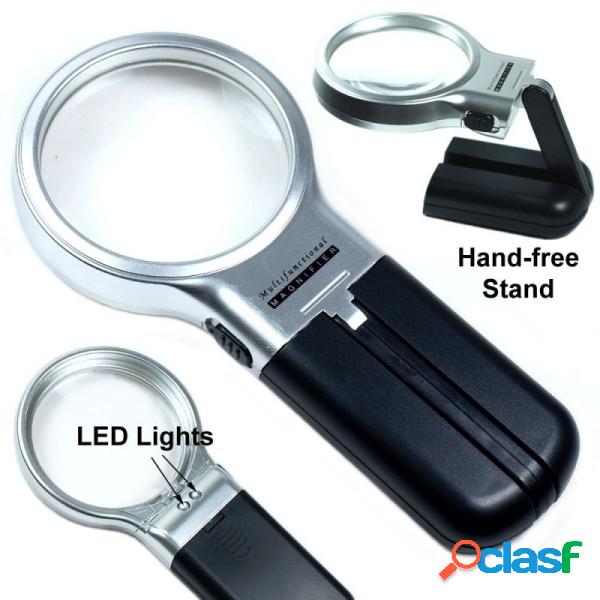 Trade Shop - Mini Lente Dingrandimento 3in1 Tascabile Con