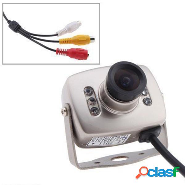 Trade Shop - Mini Micro Telecamera Camera A Colori 6 Led Ir