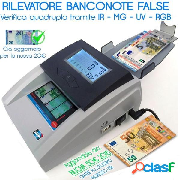 Trade Shop - Mini Rilevatore Di Banconote False Euro
