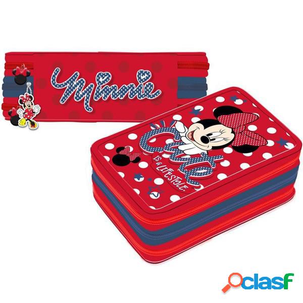 Trade Shop - Minnie Mouse Is A Life Style Astuccio 3 Zip