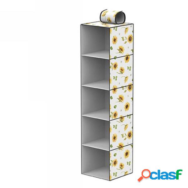 Trade Shop - Organizer Per Armadio 5 Strati Scaffale Pensile