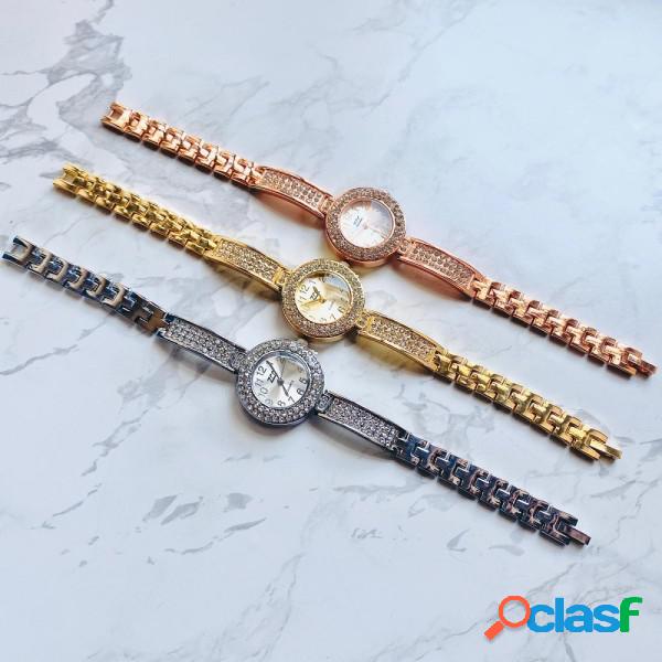 Trade Shop - Orologio Bracciale Zcc Polso Donna Acciaio