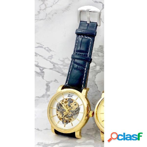 Trade Shop - Orologio Polso Zcc Bull Transp Uomo Automatico