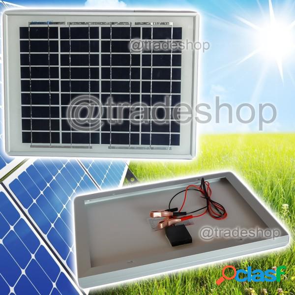 Trade Shop - Pannello Fotovoltaico Solare Modulo 10w 10watt